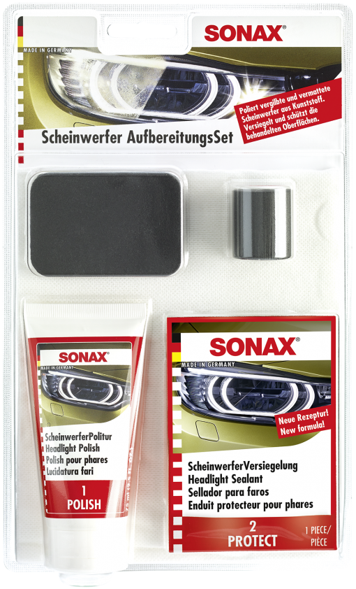 Sonax Scheinwerferaufbereitungsset Fahrzeugshine